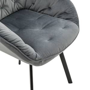 Chaises à accoudoirs Norrdal (lot de 2) Gris