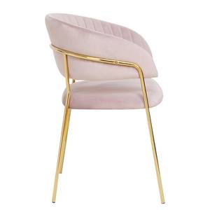 Chaise à accoudoirs Masetto II Rose clair