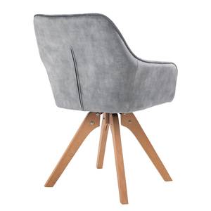 Chaise à accoudoirs Sokone Gris lumineux