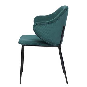 Chaises à accoudoirs Tronde (lot de 2) Vert sapin