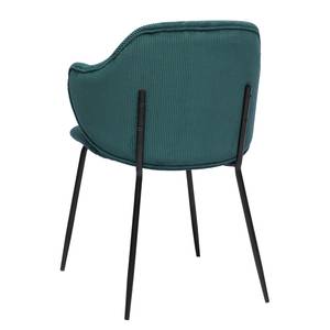 Chaises à accoudoirs Tronde (lot de 2) Vert sapin