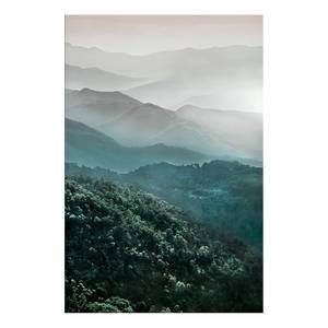 Wandbild Beautiful Tuscany Holzwerkstoff & Leinen - Mehrfarbig
