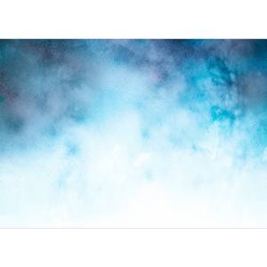 Papier peint Cobalt Clouds Intissé - Bleu - 300 x 210 cm
