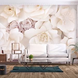 Fotobehang Floral Display vlies - wit - 400 x 280 cm