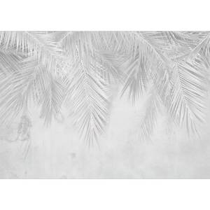 Fotomurale Monotony of Calm Tessuto non tessuto - Grigio - 300 x 210 cm