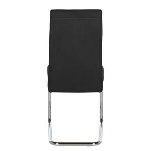 Chaise cantilever Claras Noir - Lot de 4