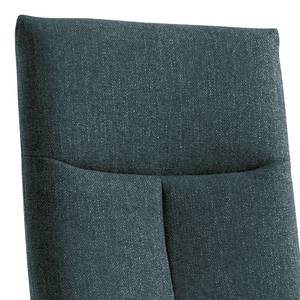 Fauteuil relax Leesburg Tissu Amra: Bleu gris - Fonction relaxation - Sans aide au redressement - Réglage électrique : 2 moteurs avec batterie