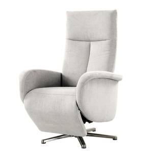 Fauteuil relax Nesebar II Tissu Olea: Argenté - Fonction relaxation - Sans aide au redressement - Réglage électrique : 2 moteurs avec câble