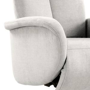 Fauteuil relax Nesebar II Tissu Olea: Argenté - Fonction relaxation - Sans aide au redressement - Réglage électrique : 2 moteurs avec câble