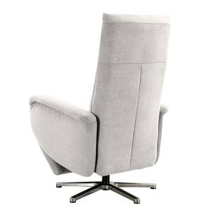 Fauteuil relax Nesebar II Tissu Olea: Argenté - Fonction relaxation - Avec aide au redressement - Réglage électrique : 2 moteurs avec câble