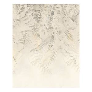 Papier peint intissé Herbarium Intissé - Marron / Gris