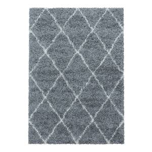 Tapis épais Kamara I Polypropylène - Gris - 120 x 170 cm