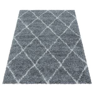 Tapis épais Kamara I Polypropylène - Gris - 120 x 170 cm