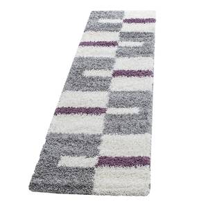 Tapis de couloir Fornax Polypropylène - Violet gris