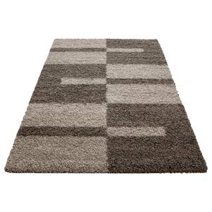 Tapis épais Fornax Polypropylène - Gris / Beige - 120 x 170 cm