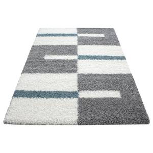 Tapis épais Fornax Polypropylène - Gris / Turqouise - 120 x 170 cm