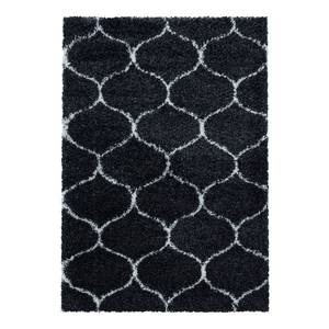 Tapis épais Lerona I Polypropylène - Noir - 140 x 200 cm