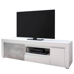 TV-Lowboard Stonda II Weiß