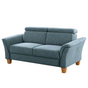 Sofa Eustis (2,5-Sitzer) Flachgewebe Amra: Blaugrau