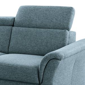 Sofa Eustis (2,5-Sitzer) Flachgewebe Amra: Blaugrau