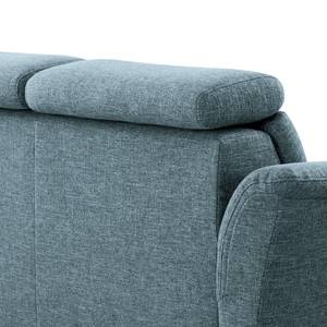 Sofa Eustis (2,5-Sitzer) Flachgewebe Amra: Blaugrau