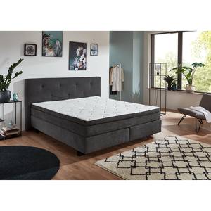 Boxspringbett Longsland Anthrazit - 180 x 200cm