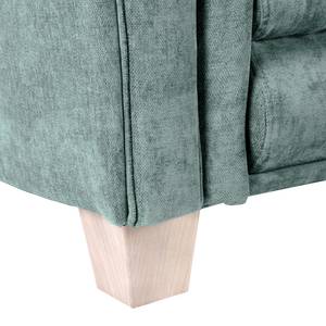 Sofa Salvator (3-Sitzer) Blau - Textil - Holz teilmassiv - 218 x 81 x 91 cm