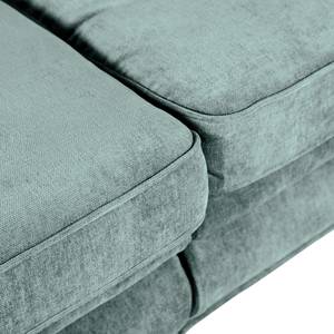 Sofa Salvator (3-Sitzer) Blau - Textil - Holz teilmassiv - 218 x 81 x 91 cm