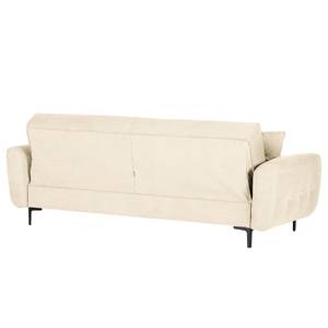 Sofa Noale (3-Sitzer) Flachgewebe Flore: Weiß