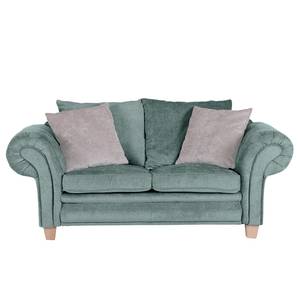 Sofa Salvator (2-Sitzer) Blau - Textil - Holz teilmassiv - 190 x 81 x 91 cm