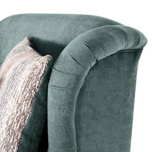 XXL-fauteuil Salvator Blauw - Textiel - Deels massief hout - 125 x 100 x 140 cm