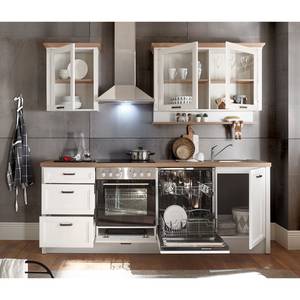Cucina Jasmund II Effetto pino bianco - Senza utensili di cucina
