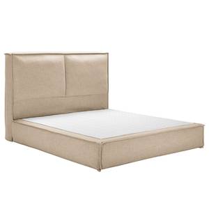 Premium Boxspringbett KINX Stoff KINX: Beige - 200 x 200cm - H3 - 130 cm