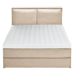 Letto boxspring Kinx Tessuto KINX: beige - 180 x 200cm - H3 - 130 cm