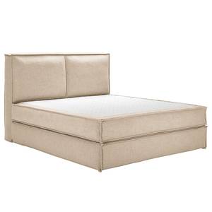 Premium Boxspringbett KINX Stoff KINX: Beige - 160 x 200cm - H3 - 130 cm