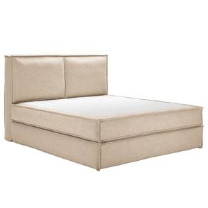 Lit boxspring Kinx Tissu KINX : Beige - 140 x 200cm - D3 medium - 130 cm