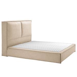 Lit boxspring Kinx Tissu KINX : Beige - 140 x 200cm - D3 medium - 130 cm