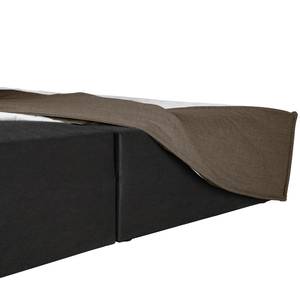 Premium Boxspringbett KINX Microfaser Kiani: Grau - 180 x 200cm - H2 - 130 cm
