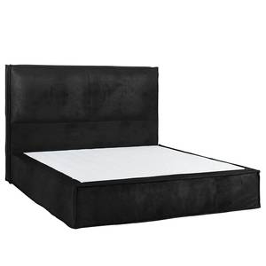 Premium boxspring KINX Microvezel Kiani: Zwart - 180 x 200cm - H2 zacht - 130cm