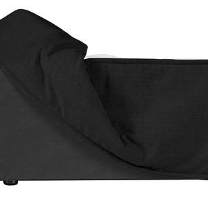 Premium Boxspringbett KINX Microfaser Kiani: Schwarz - 180 x 200cm - H2 - 130 cm