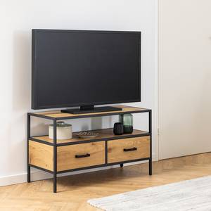 Tv-meubel Coogee II wild eikenhouten look/zwart