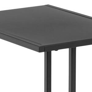 Beistelltisch Cascavel III Metall - Schwarz