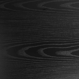 Vitrine Coogee Noir / Imitation chêne brun noir - Hauteur : 186 cm