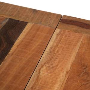 Eettafel Savella (verlengbaar) gerecycled oud hout / ijzer - oud hout / zwart