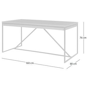 Table multifonction Zaddy Gris foncé