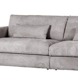 Bigsofa Izumo Cordstoff Coco: Hellgrau - Tiefe: 100 cm