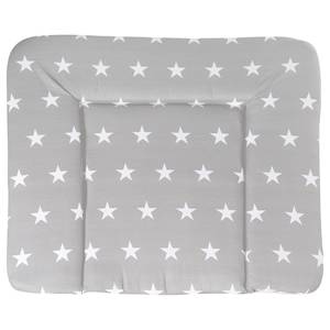 Wickelauflage Soft Little Stars Grau - Textil - 85 x 4 x 75 cm