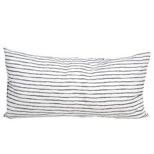 Dekokissen RockStarBaby Weiß - Textil - 60 x 30 x 15 cm