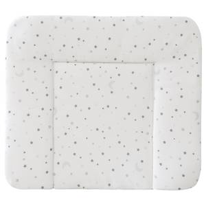 Wickelauflage Soft Sternenzauber Weiß - Textil - 85 x 4 x 75 cm