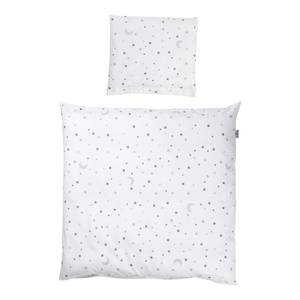 Wiegenbettwäsche Sternenzauber (2-tlg) Weiß - Textil
